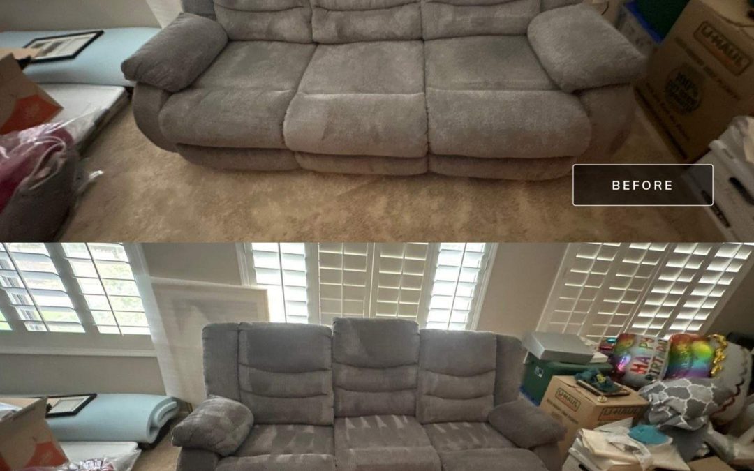Revitalize Your Living Space: Expert Upholstery Cleaning for a 3-Seat Sofa